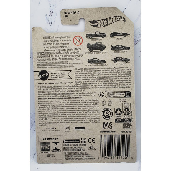 Hot Wheels 55th Anniversary 5/6 Custom 01 Acura Integra GSR - Picture 2 of 8